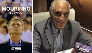 Der portugiesische Journalist Manuel Pereira (r.) schrieb das Buch "Mourinho - Der Einzigartige" zu dessen Zeit bei Real Madrid. Es wurde im November 2012 veröffentlicht.