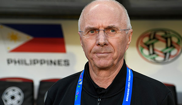 Die schwedische Trainer-Ikone Sven-Göran Eriksson wurde kurz vor dem Asien Cup verpflichtet.