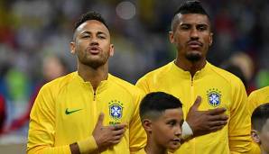 Das brasilianische Team rund um Neymar tritt heute gegen Panama an.
