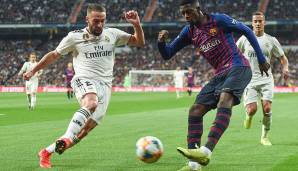 Platz 5: Ousmane Dembele (Borussia Dortmund/FC Barcelona): Überragte in seiner einzigen Saison beim BVB. Nach dem erzwungenen Barca-Wechsel für 120 Millionen Euro macht er in Spanien vor allem abseits des Rasens Schlagzeilen. Aktuell wieder verletzt.