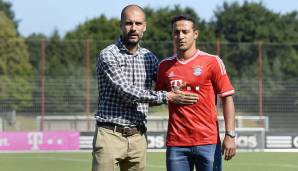 Als Guardiola beim FC Bayern anheuerte, forderte er die Verpflichtung seines einstigen Barca-Zöglings. „Thiago oder nix“, sagte Guardiola zu Hoeneß, Rummenigge und Co. und die Bayern holten den Spanier für 25 Millionen Euro.
