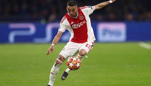 Hakim Ziyech steht mit Ajax Amsterdam im Champions-League-Viertelfinale.