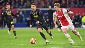 Matthijs de Ligt trennte sich im Champions-League-Hinspiel gegen Juventus mit 1:1.