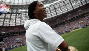 Hinterlässt große Fußstapfen, in die sein Sohn treten soll: der einstige Weltfußballer Ronaldinho.
