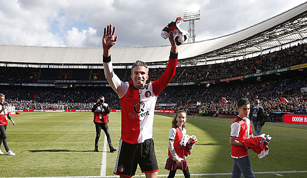 Robin van Persie war im Januar 2018 zu seinem Jugendverein Feyenoord zurückgekehrt.