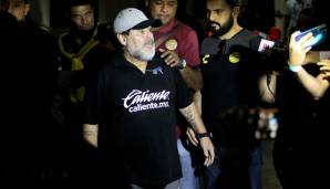 Diego Maradona hatte mit Dorados den Aufstieg in Mexikos zweite Liga verpasst.