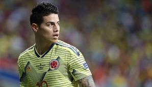 James Rodriguez spielt mit Kolumbien bei der Copa America.