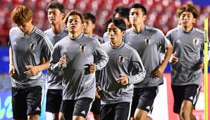 Die japanische Nationalmannschaft trifft in der Nacht von Montag auf Dienstag auf Chile.