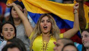 Fans aus Kolumbien brauchen dagegen keine Übung.
