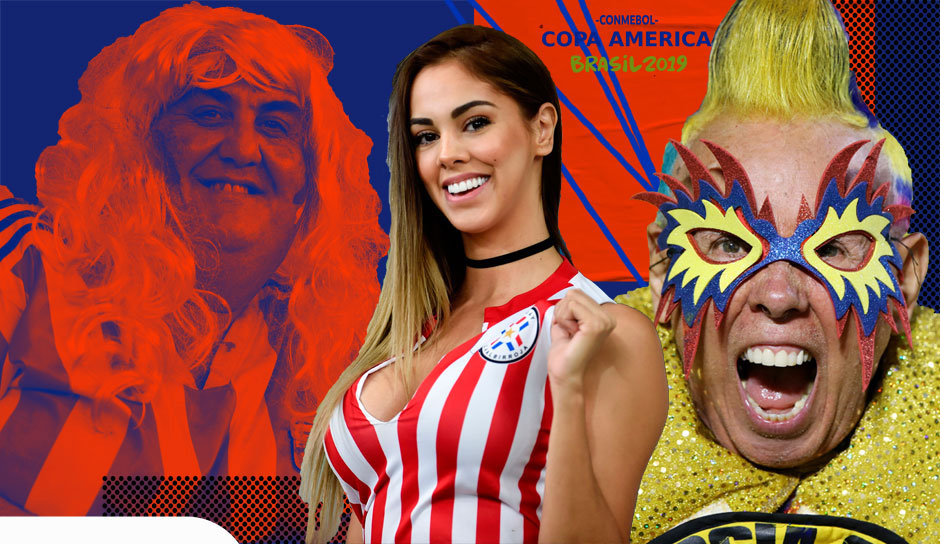 Derzeit steigt die Copa America in Brasilien (LIVE auf DAZN). Wie immer mit dabei: Wilde, verrückte und schöne Fans. Eine Auswahl der besten Fan-Bilder...