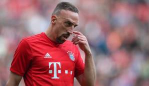 LINKES OFFENSIVES MITTELFELD: Franck Ribery (Frankreich - 36 Jahre - zuletzt beim FC Bayern München unter Vertrag)