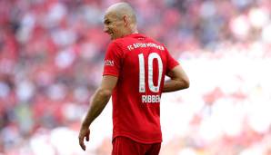 RECHTES OFFENSIVES MITTELFELD: Arjen Robben (Niederlande - 35 Jahre - zuletzt beim FC Bayern München unter Vertrag)
