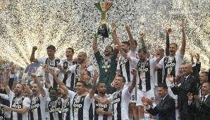 5. Platz: Juventus Turin (Serie A) - 75,8 Prozent (144 Siege in 190 Spielen).