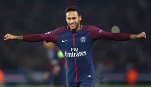 Platz 2: PARIS SAINT-GERMAIN im Sommer 2017/2018 - Ausgaben: 283 Millionen Euro. Teuerste Transfers: Neymar (222 Millionen Euro), Kylian Mbappe (45 Millionen Euro Leihgebühr), Yuri Berchiche (16 Millionen Euro)