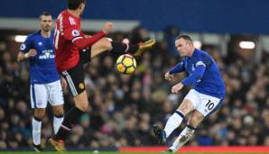 30. Wayne Rooney | Angriff | für: Manchester United, Everton | Kontertore: 12.