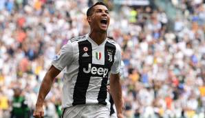 Platz 6: Juventus FC, 2018/19 – Saldo: -152,5 Mio. Euro. Teuerste Verpflichtung: Cristiano Ronaldo (Real Madrid), 117 Mio. Euro.