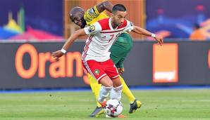 Hakim Ziyech gilt als absoluter Führungsspieler bei den Marokkanern. Im bisherigen Turnier-Verlauf konnte der offensive Ajax-Star noch kein Tor erzielen.