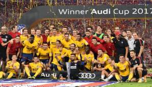 Atletico Madrid gewann den Audi Cup 2017.