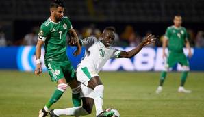 Wer holt sich den Sieg in Gruppe C des Afrika-Cup? Algerien oder Senegal? City-Star Riyad Mahrez oder Liverpool-Star Sadio Mane?