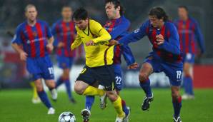 Platz 3: Lionel Messi - FC Barcelona - Alter: 21 - GES: 90 - POT: 95.