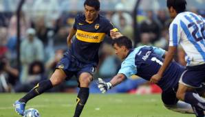 Platz 30: Juan Roman Riquelme - Boca Juniors - Alter: 30 - Gesamtstärke (GES): 86 - Potenzial (POT): 91.