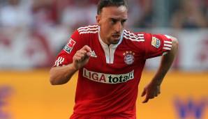 Platz 7: Franck Ribery - FC Bayern - Alter: 25 - GES: 88 - POT: 92.