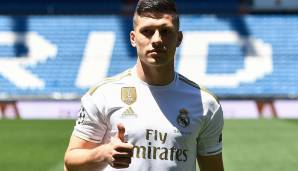 Platz 8: LUKA JOVIC, mit 21 Jahren (2019) für 60 Millionen Euro von Eintracht Frankfurt zu Real Madrid