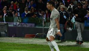 PLATZ 5 (UEFA-Ranking): CRISTIANO RONALDO zur Saison 2018/19 für 117 Millionen Euro von Real Madrid zu JUVENTUS TURIN.