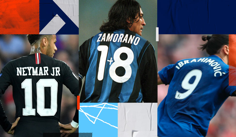 In der Transferposse um Mauro Icardi hat Inter Mailand ein Ausrufezeichen gesetzt und dessen Nummer 9 an Romelu Lukaku vergeben. Nicht das erste Mal, das eine Trikotnummer für Aufsehen sorgt. SPOX blickt auf spektakuläre Wechsel in der Fußball-Historie.