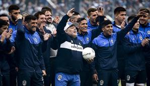 Diego Maradona übernimmt das Schlusslicht der argentinischen Liga.