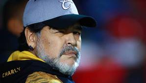 Diego Maradona kehrt auf die Fußball-Bühne zurück.