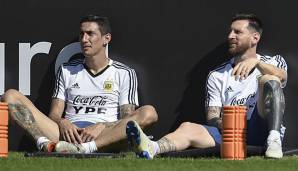 Angel Di Maria und Lionel Messi schieden bei der Copa im Halbfinale aus.
