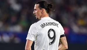 Seit März 2018 läuft Zlatan Ibrahimovic für Los Angeles Galaxy auf.