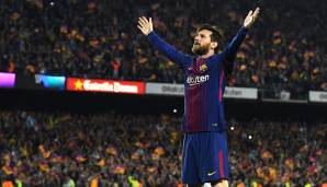Platz 2: Lionel Messi - 674 Pflichtspieltore für Argentinien und den FC Barcelona.