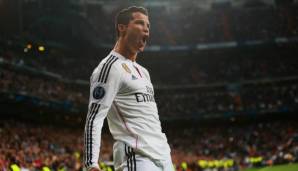 CL-Rekordtorjäger: In 183 CL-Spielen erzielte Ronaldo 140 Tore – Rekord in der Geschichte der UEFA Champions League. Lionel Messi liegt mit 127 Toren auf Rang zwei, danach folgt Robert Lewandowski (89 Tore).
