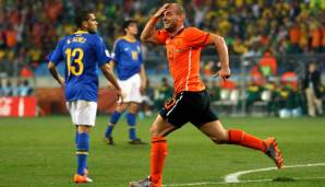 Niederlande: Wesley Sneijder - 134 Spiele zwischen 2003 und 2018.