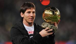 Platz 1: Lionel Messi (Argentinien, FC Barcelona) mit 473 Punkten (von 480 möglichen)