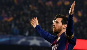 Platz 1: Lionel Messi (FC Barcelona) - 36 Dreierpacks in 474 Spielen.