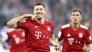 Platz 10: Robert Lewandowski (Borussia Dortmund, FC Bayern München) - 9 Dreierpacks in 313 Spielen.