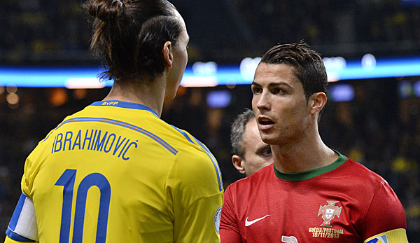 Zlatan Ibrahimovic stichelte gegen Cristiano Ronaldo.