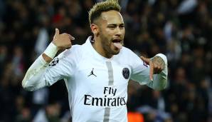 Platz 18: Neymar – 166 Tore in 258 Spielen