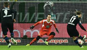 Platz 14: Diego Benaglio (VfL Wolfsburg, AS Monaco) – 26,32 Prozent gehaltene Elfmeter (10 von 38).