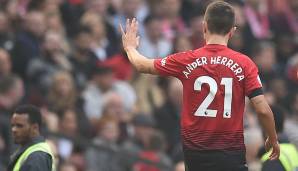 Platz 32: Ander Herrera (Athletic Club, Manchester United, PSG) - 69 Gelbe Karten in 285 Spielen.