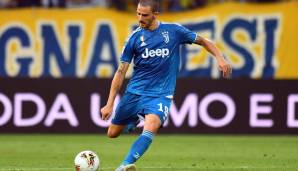 Platz 37: Leonardo Bonucci (AS Bari, AC Milan, Juventus Turin) - 2431 Fehlpässe in 330 Spielen.