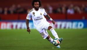 Platz 34: Marcelo (Real Madrid) - 2444 Fehlpässe in 278 Spielen.