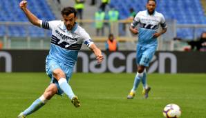 Platz 33: Marco Parolo (AC Cesena, FC Parma, Lazio Rom) - 2448 Fehlpässe in 316 Spielen.