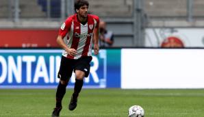 Platz 30: Mikel San Jose (Athletic Bilbao) - 2466 Fehlpässe in 299 Spielen.