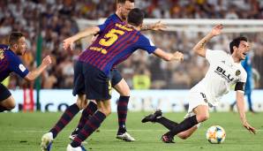 Platz 10: Daniel Parejo (FC Getafe, FC Valencia) - 800-mal gefoult in 428 Spielen