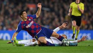 Platz 17: Luis Suarez (FC Liverpool, FC Barcelona) - 733-mal gefoult in 410 Spielen