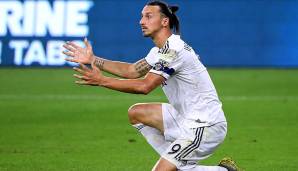 Platz 29: Zlatan Ibrahimovic (Los Angeles Galaxy) - 549 Fouls in 342 Spielen